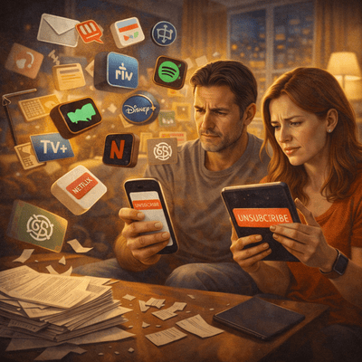 Subscription Exodus: The New Consumer Diet Isn’t Low-Carb—It’s Low-Noise